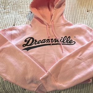 J Cole Dreamville Long Sleeve Cropped Hoodie
